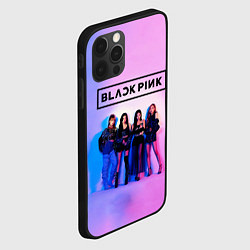Чехол для iPhone 12 Pro Max BLACKPINK, цвет: 3D-черный — фото 2