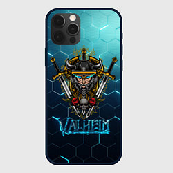 Чехол для iPhone 12 Pro Max Valheim Neon Samurai, цвет: 3D-черный