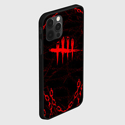 Чехол для iPhone 12 Pro Max DEAD BY DAYLIGHT ЦЕПИ, цвет: 3D-черный — фото 2