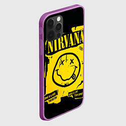 Чехол для iPhone 12 Pro Max Nirvana 1987, цвет: 3D-сиреневый — фото 2