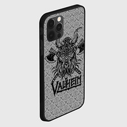 Чехол для iPhone 12 Pro Max Valheim Viking dark, цвет: 3D-черный — фото 2