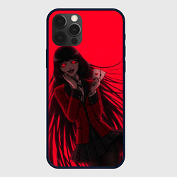 Чехол для iPhone 12 Pro Max ЮМЭКО БЕЗУМНЫЙ АЗАРТ, цвет: 3D-черный