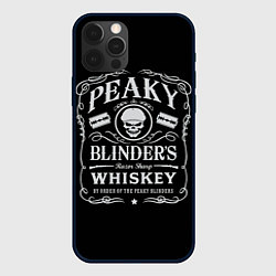 Чехол для iPhone 12 Pro Max Острые Козырьки Whiskey, цвет: 3D-черный