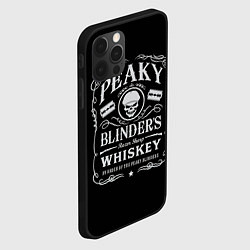 Чехол для iPhone 12 Pro Max Острые Козырьки Whiskey, цвет: 3D-черный — фото 2