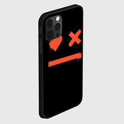 Чехол для iPhone 12 Pro Max Smile Love Death and Robots, цвет: 3D-черный — фото 2