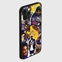 Чехол для iPhone 12 Pro Max КОБИ БРАЙАНТ KOBE BRYANT, цвет: 3D-черный — фото 2