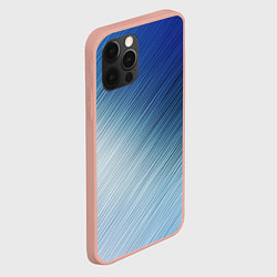 Чехол для iPhone 12 Pro Max Текстура Оттенки льда, цвет: 3D-светло-розовый — фото 2