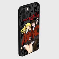 Чехол для iPhone 12 Pro Max Kakegurui Безумный азарт, цвет: 3D-черный — фото 2