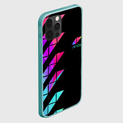 Чехол для iPhone 12 Pro Max AVICII RAIBOW, цвет: 3D-мятный — фото 2