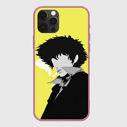 Чехол для iPhone 12 Pro Max Cowboy Bebop Спайк Шпигель, цвет: 3D-малиновый