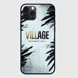 Чехол для iPhone 12 Pro Max Resident Evil Village Crow, цвет: 3D-черный