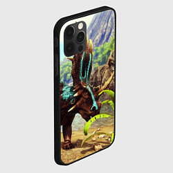 Чехол для iPhone 12 Pro Max Ark Survival АРК СУРВИВАЛ спина Z, цвет: 3D-черный — фото 2