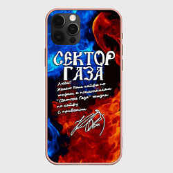 Чехол iPhone 12 Pro Max СЕКТОР ГАЗА КАЙФА ПО ЖИЗНИ