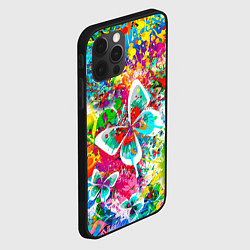 Чехол для iPhone 12 Pro Max ЯРКИЕ КРАСКИ, цвет: 3D-черный — фото 2