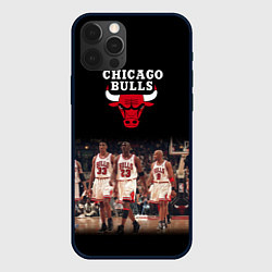 Чехол для iPhone 12 Pro Max CHICAGO BULLS 3, цвет: 3D-черный