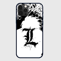 Чехол для iPhone 12 Pro Max Death Note черная краска, цвет: 3D-черный