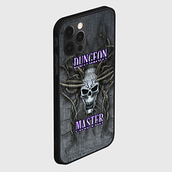 Чехол для iPhone 12 Pro Max DM Dungeon Master SKULL, цвет: 3D-черный — фото 2