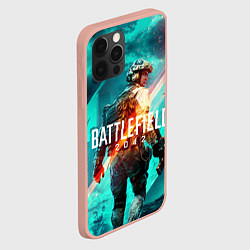 Чехол для iPhone 12 Pro Max Battlefield 2042, цвет: 3D-светло-розовый — фото 2