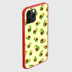 Чехол для iPhone 12 Pro Max Авокадо Avocado, цвет: 3D-красный — фото 2