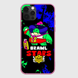 Чехол для iPhone 12 Pro Max Buzz, Базз Brawl Stars, цвет: 3D-малиновый