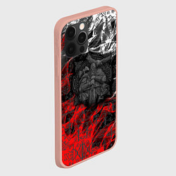 Чехол для iPhone 12 Pro Max Викинги, цвет: 3D-светло-розовый — фото 2