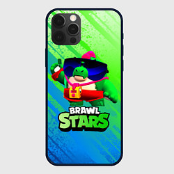 Чехол для iPhone 12 Pro Max Базз Buzz Brawl Stars, цвет: 3D-черный