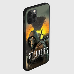 Чехол для iPhone 12 Pro Max Сталкер 2 Сердце Чернобыля OE, цвет: 3D-черный — фото 2