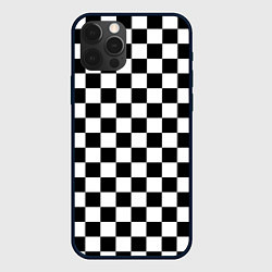Чехол для iPhone 12 Pro Max Шахматист, цвет: 3D-черный