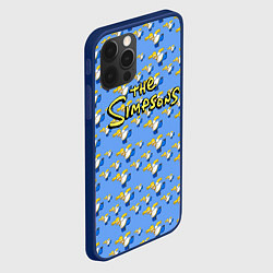 Чехол для iPhone 12 Pro Max Gomers pattern, цвет: 3D-тёмно-синий — фото 2