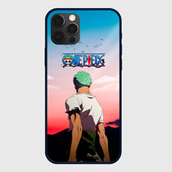 Чехол для iPhone 12 Pro Max Ророноа Зоро эпичный One Piece, цвет: 3D-черный