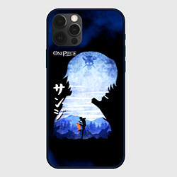 Чехол для iPhone 12 Pro Max Винсмок Санджи One Piece, цвет: 3D-черный