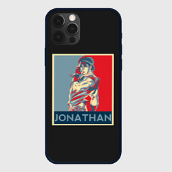 Чехол для iPhone 12 Pro Max Jonathan JoJo, цвет: 3D-черный