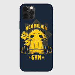 Чехол для iPhone 12 Pro Max Vermilion gym, цвет: 3D-черный