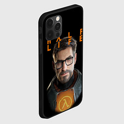 Чехол для iPhone 12 Pro Max HALF-LIFE FREEMAN ФРИМАН Z, цвет: 3D-черный — фото 2