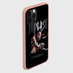 Чехол для iPhone 12 Pro Max Ария - КОЛИЗЕЙ, цвет: 3D-светло-розовый — фото 2