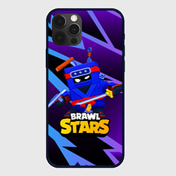 Чехол для iPhone 12 Pro Max Ash Brawl Stars Эш, цвет: 3D-черный