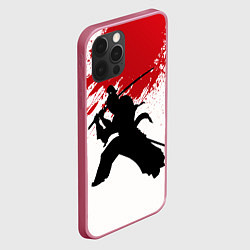 Чехол для iPhone 12 Pro Max УДАР НИНДЗЯ, цвет: 3D-малиновый — фото 2