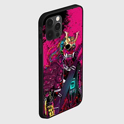 Чехол для iPhone 12 Pro Max CYBERPUNK 2077 DEMON Z, цвет: 3D-черный — фото 2