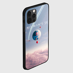 Чехол для iPhone 12 Pro Max No mans sky, цвет: 3D-черный — фото 2
