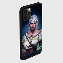 Чехол для iPhone 12 Pro Max Ciri, цвет: 3D-черный — фото 2