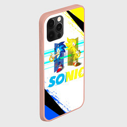 Чехол для iPhone 12 Pro Max СУПЕР СОНИК Z, цвет: 3D-светло-розовый — фото 2