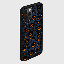 Чехол для iPhone 12 Pro Max HALLOWEEN, цвет: 3D-черный — фото 2