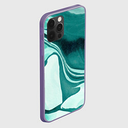 Чехол для iPhone 12 Pro Max Красочный развод, цвет: 3D-серый — фото 2