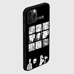 Чехол для iPhone 12 Pro Max Мицуя Такаши Токийские reveng, цвет: 3D-черный — фото 2
