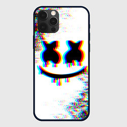 Чехол для iPhone 12 Pro Max MARSHMELLOW GLITCH, цвет: 3D-черный