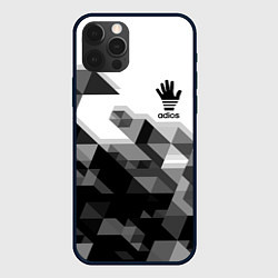 Чехол для iPhone 12 Pro Max ADIOS АДИОС, цвет: 3D-черный