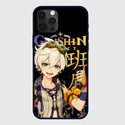 Чехол для iPhone 12 Pro Max Беннет Genshin Impact, цвет: 3D-черный