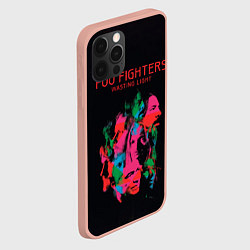 Чехол для iPhone 12 Pro Max Wasting Light - Foo Fighters, цвет: 3D-светло-розовый — фото 2