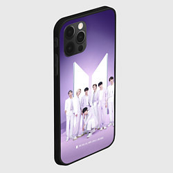 Чехол для iPhone 12 Pro Max BTS Purple, цвет: 3D-черный — фото 2