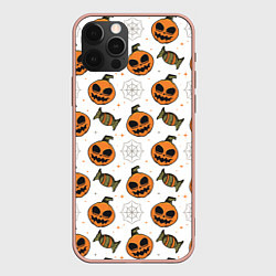 Чехол для iPhone 12 Pro Max Patern Halloween 26, цвет: 3D-светло-розовый
